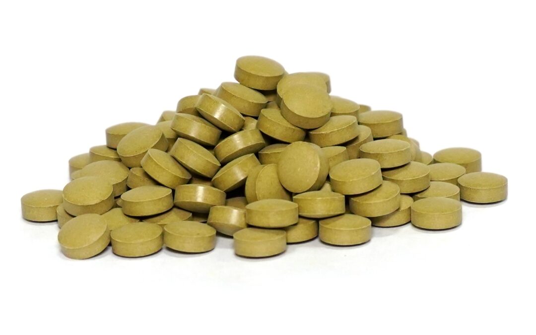 Organic Moringa oleifera (Moringa) Leaves Tablet