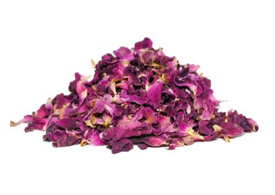 Organic Rosa damascena (Rose) Petals