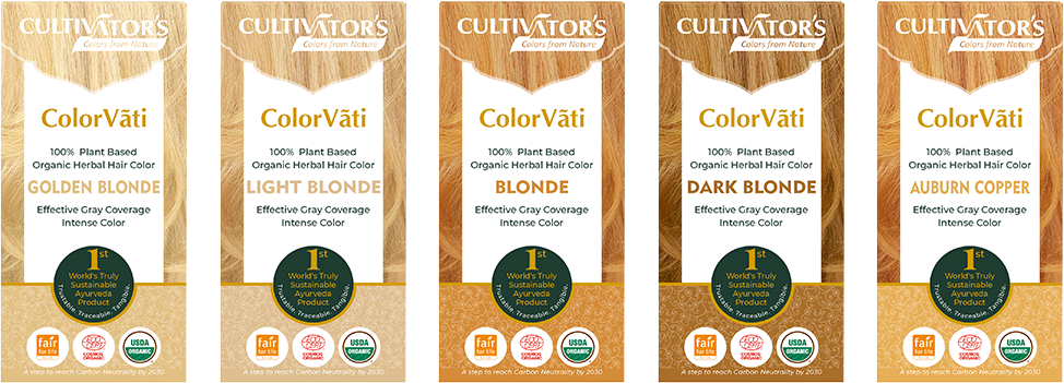 Blonde Group Cultivator Natural Hair Color Vati